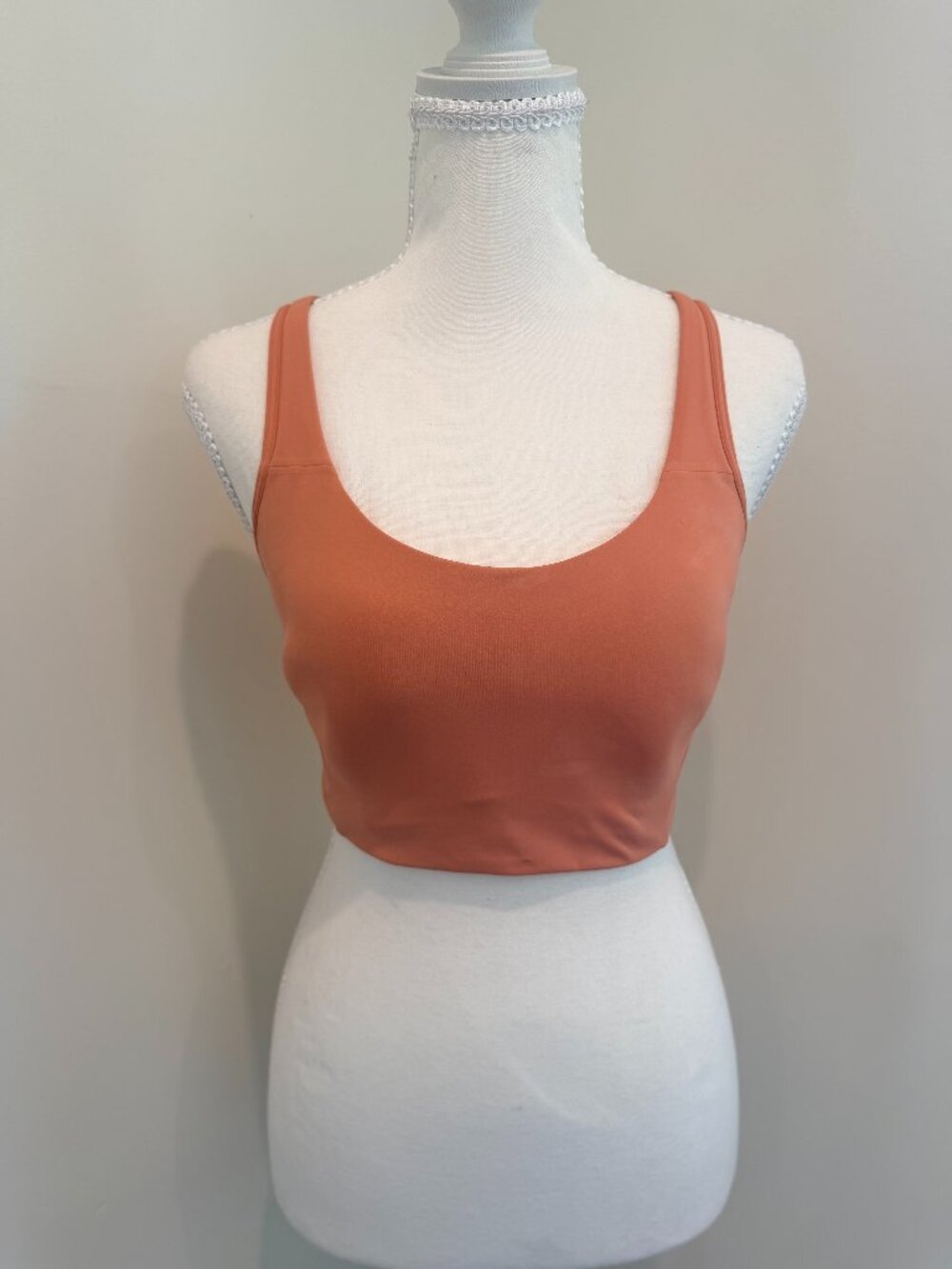 Lululemon All Powered Up Sports Bra - Pink Savannah - Size 34D